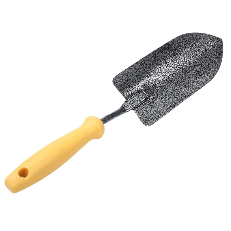 Five Teeth Garden Iron Steel Hand Rake Leaf Rake for Gardening Cultivating Loosening Weeding Mulching