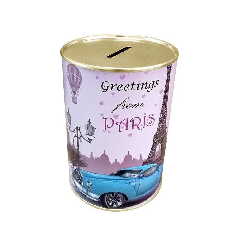 Kids Piggy Bank Wholesale Atm Coin Collection Paper Tube