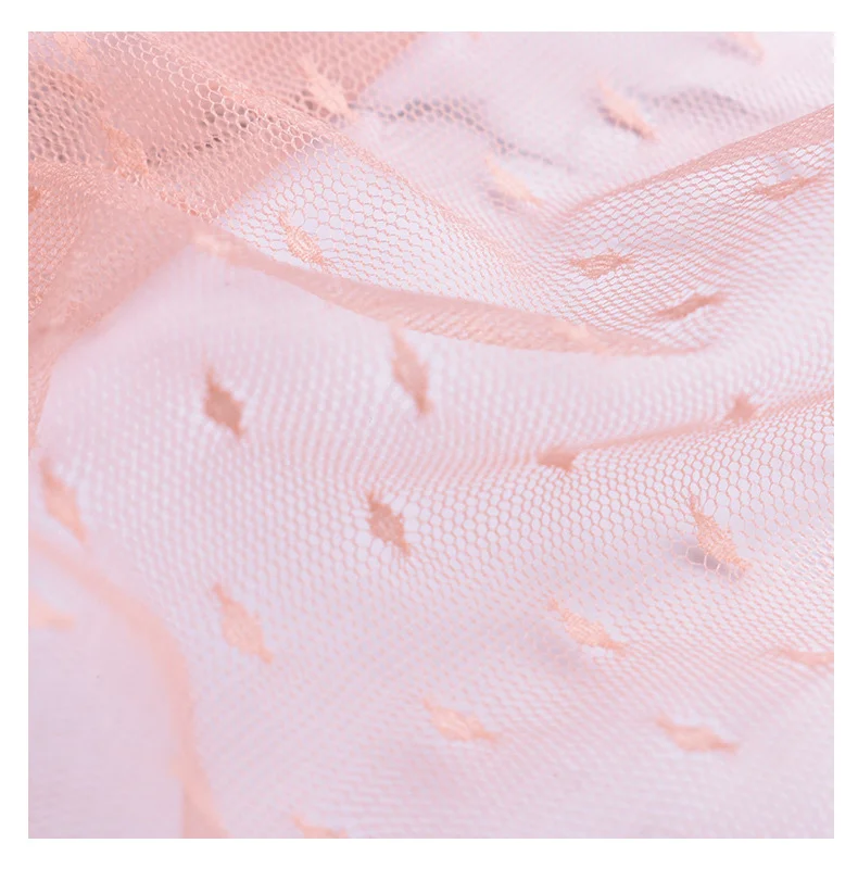 2022 New Design Manufacture Soft Hand Feel 100%nylon  Lace Fabric  Crochet Embroidery Lace