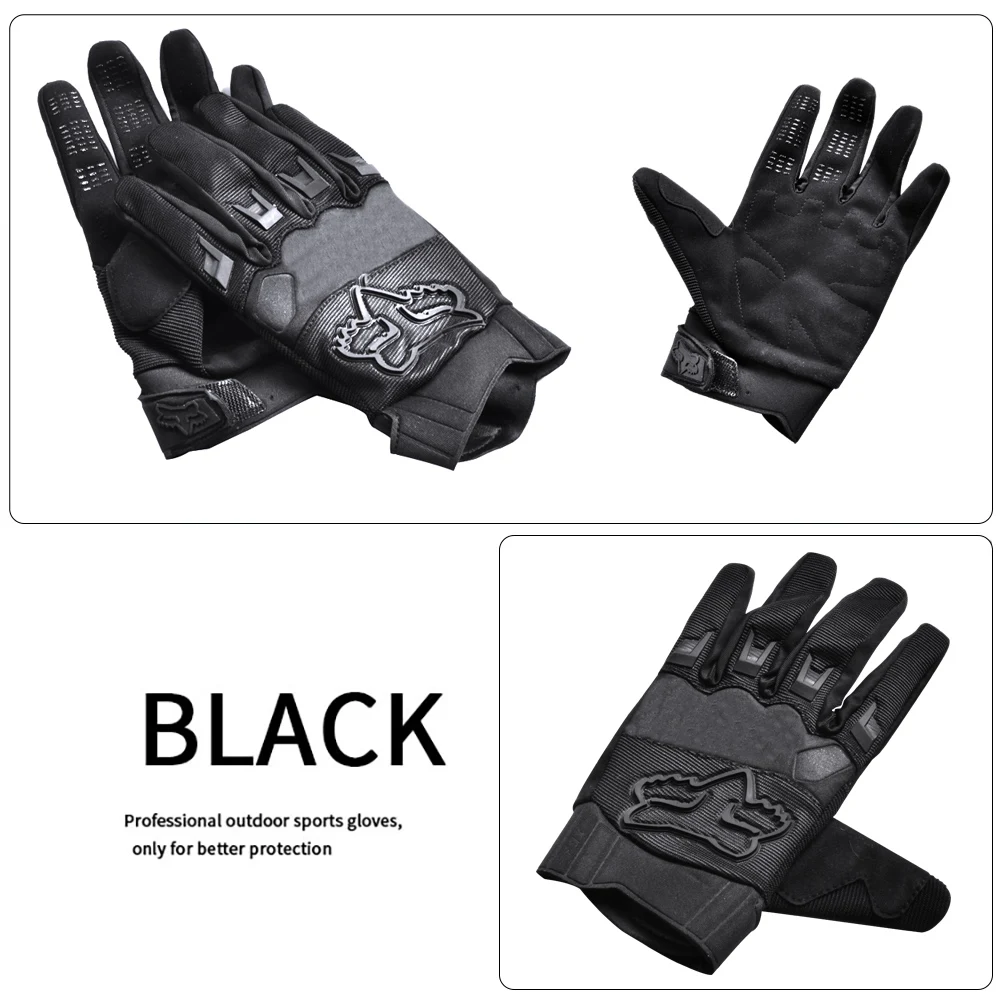 Hot Sale  Custom High Quality riding glove PU leather Motorcycle gloves