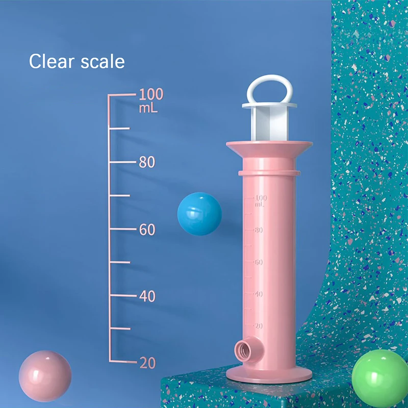 100ml Portable Reusable Fruit Puree Squeezer Food Filling Device Dispenser Baby Squeeze Pouch Fruit Puree Filler Tube For Kids