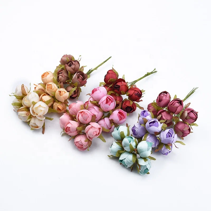 Hand Dealing Flower Head Packing for Wedding, Home, House Decorations