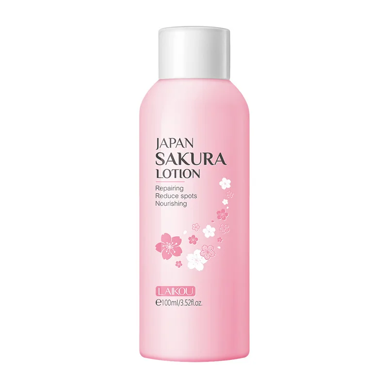 face lotion private label Repairing Reduce spots Nourishing sakura lotion