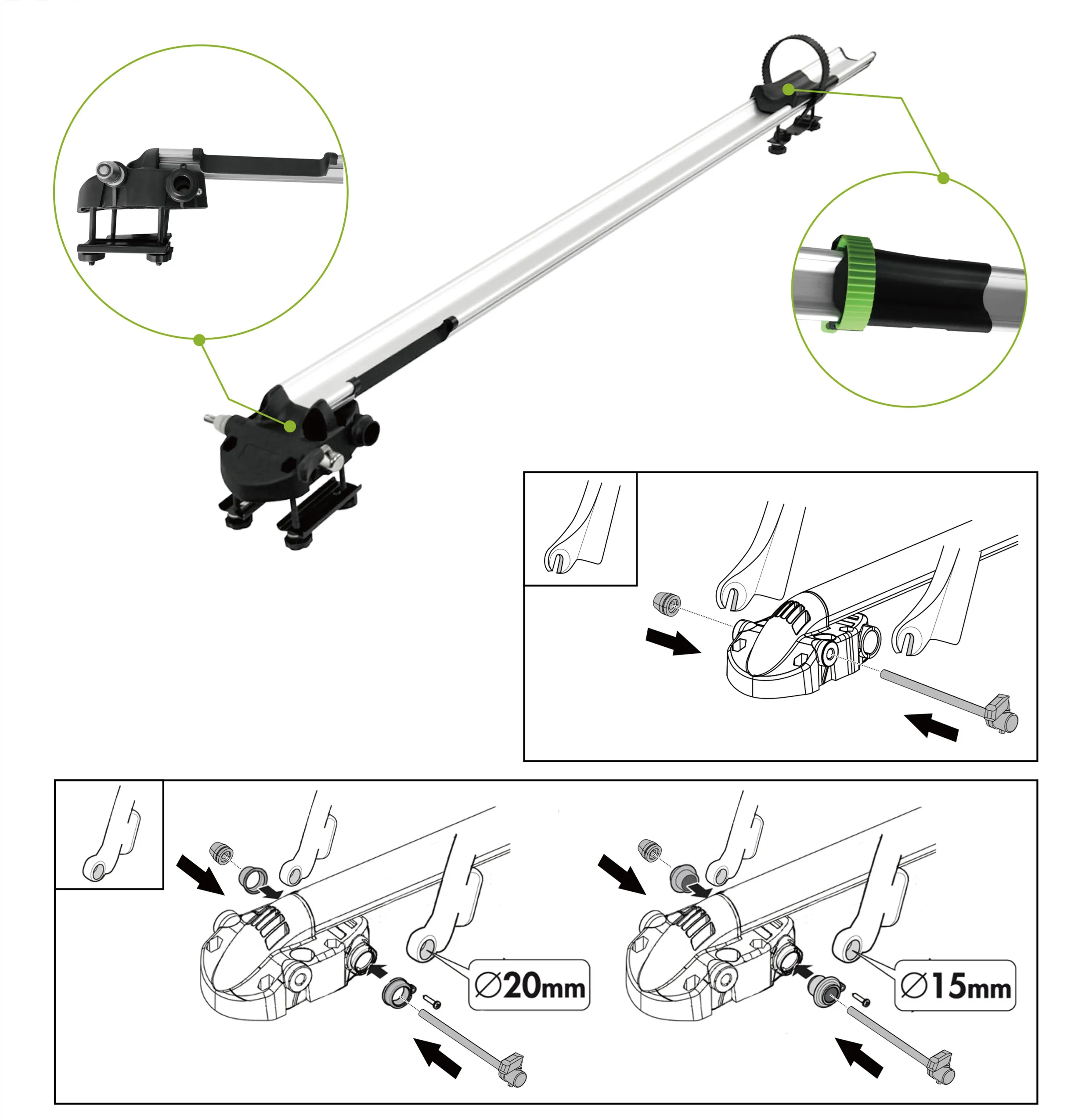 BC-001D New design car roof racks roof cargo carrier