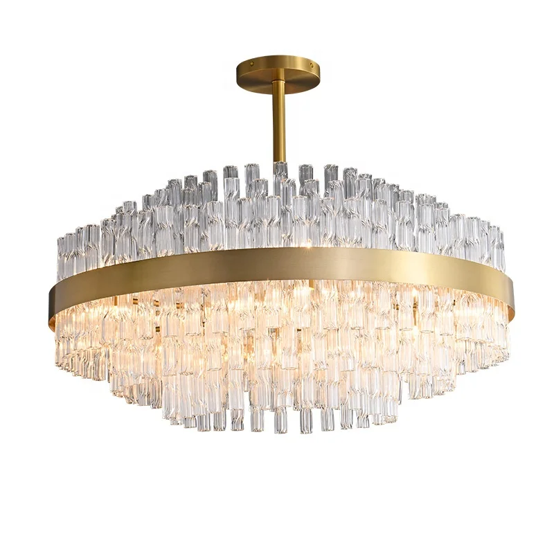 OEM nordic brass light fixtures modern rustic lamp luxury modern chandelier brass light factory direct customized wholesale