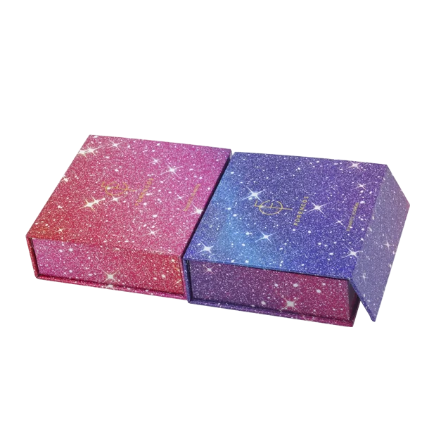 Custom Logo Luxury White Flip Box Magnetic Cosmetic Box Rigid Cardboard Packaging Magnetic Gift Paper Boxes with Insert