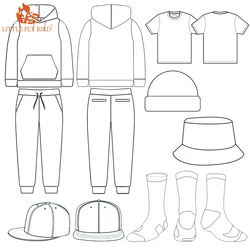 Low MOQ cheap embroidery sweatshirt 100% cotton dress sock Same Series 5 panel cap for man