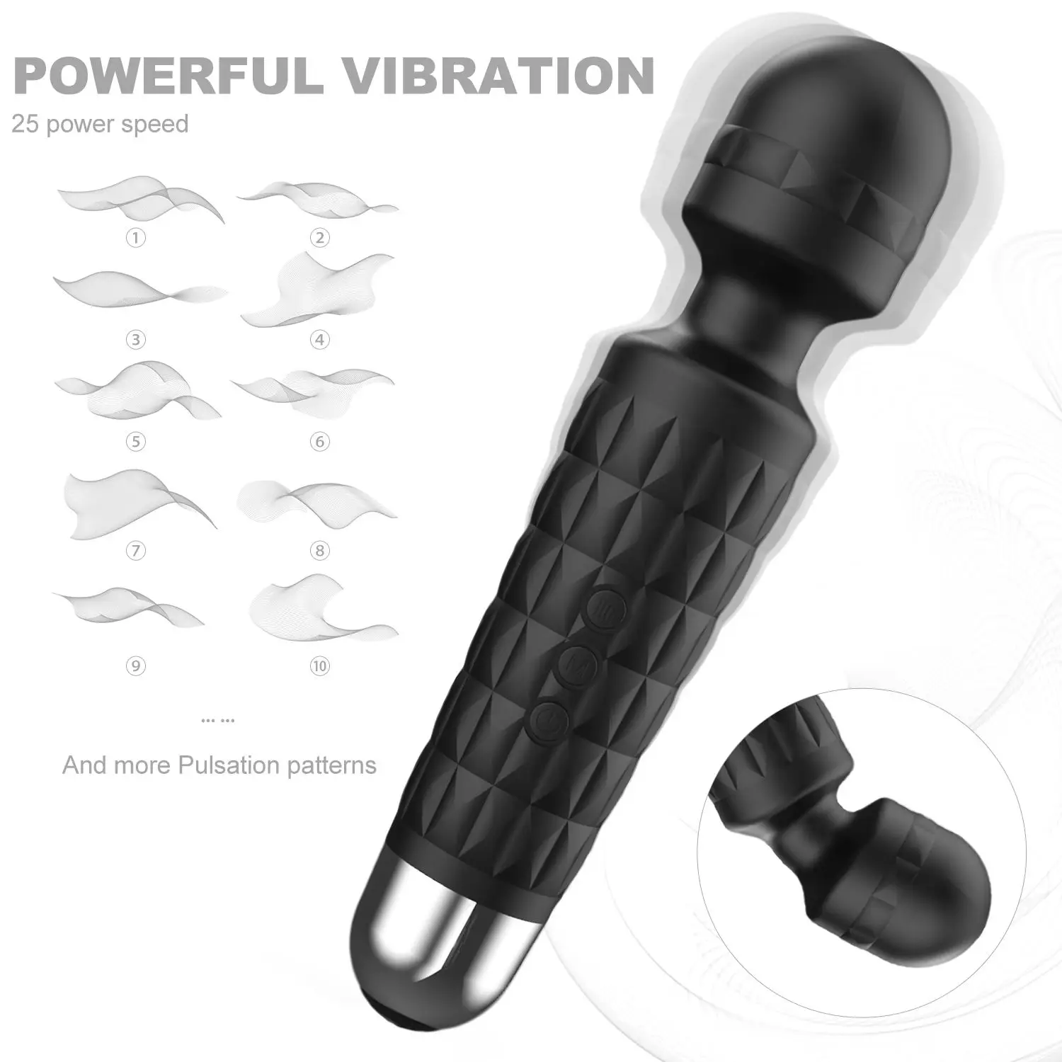 Best Selling Usb Silicone 12 Speeds Wireless Sex Toy Women Pussy Massage Electric Vibrators For Women