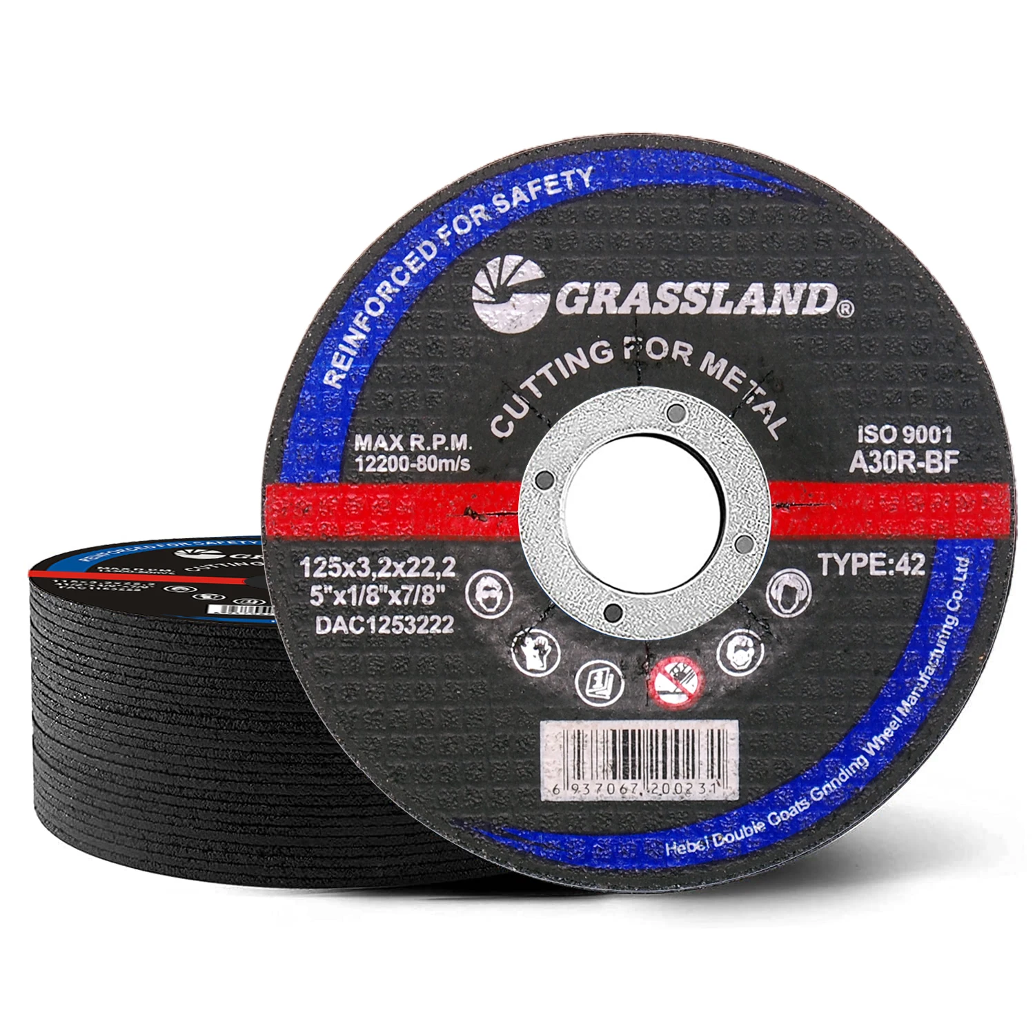 5inch 125mm cutoff wheels angle grinder abrasive iron cutting metal cutting disc 125