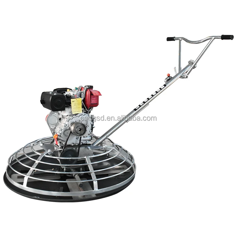 Gasoline kipper finisher handheld concrete power trowel