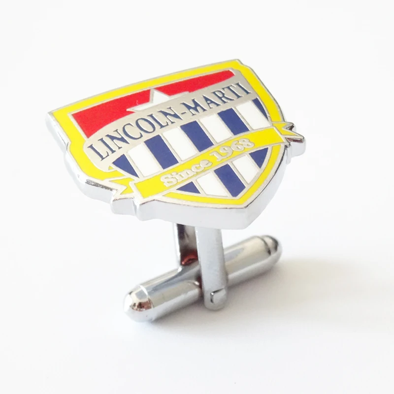 Wholesale Custom Fashion Metal Gold Silver Luxury Fancy Men Cufflinks