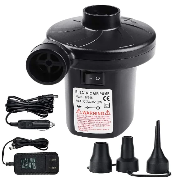 hot sale 110V ~240V household or car use 2-way electric air pump for inflatable