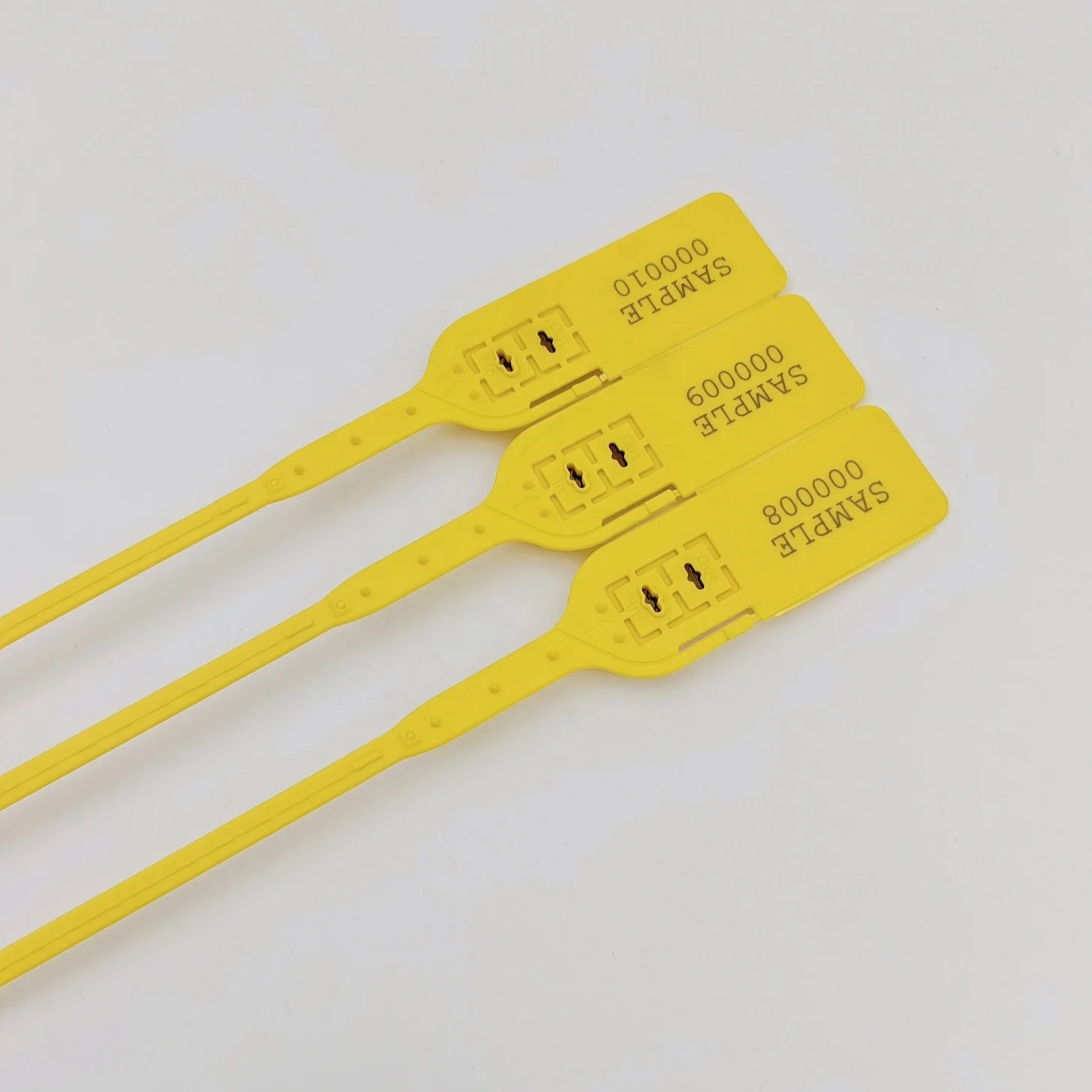 Metal Inserted Plastic Tamper Proof Seals Plastic Safety Seal for Tote Boxes