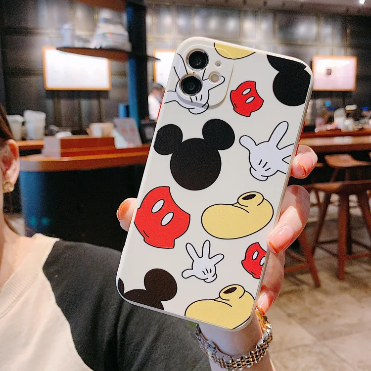 Силиконовый чехол для телефона с мультяшным Микки ТПУ подходит Iphone 14 13 12 11 pro