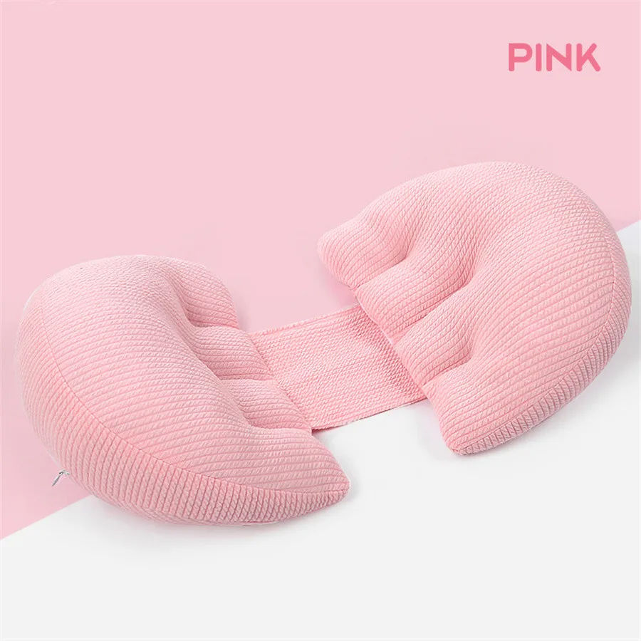 Multi functional Maternity Belly Wedge Pillow U Shaped pregnant woman belly and waist support side Nursing pillow Protect Waist
