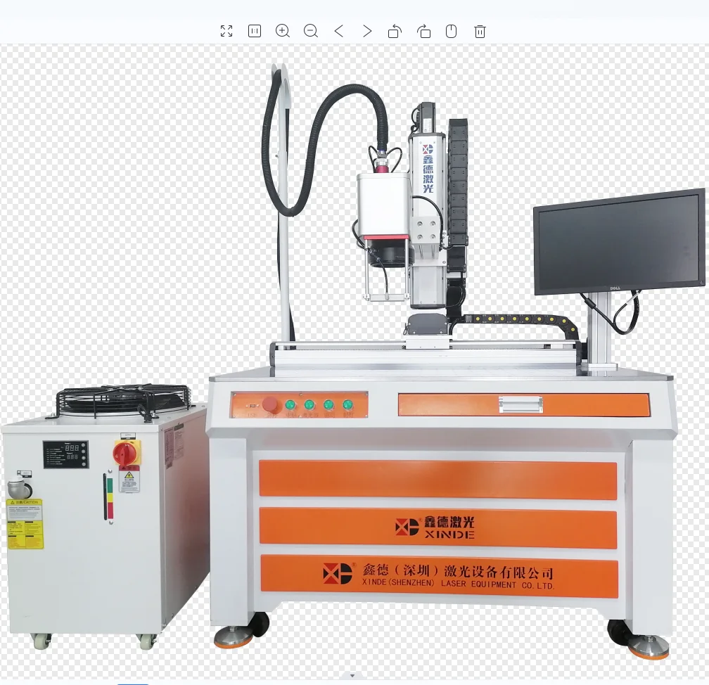 Shenzhen Xinde автоматизированный лазерный сварочный аппарат Профессиональный Аккумуляторный блок волоконно-лазерный