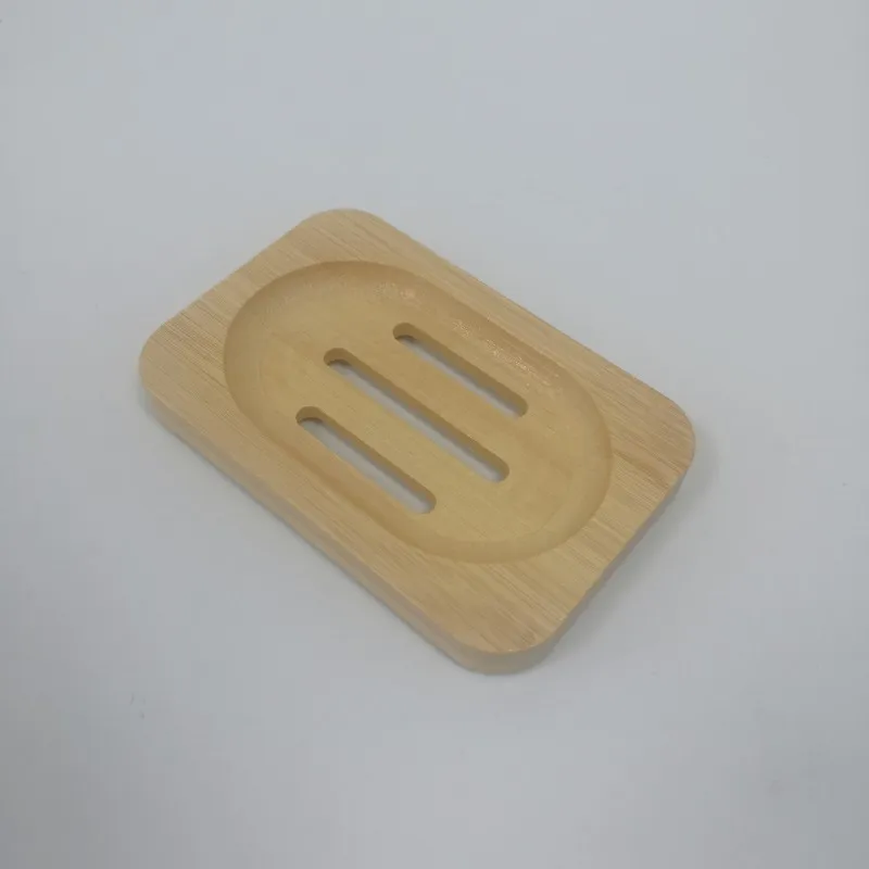 Bathroom accessories handmade natural wooden soap tray and bamboo soap rack