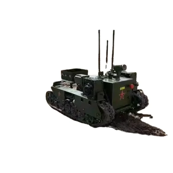 Dc24v 48v Dc сервопривод электродвигатель резиновый гусеничный несущий шасси с беспроводным дистанционным управлением ходовой части