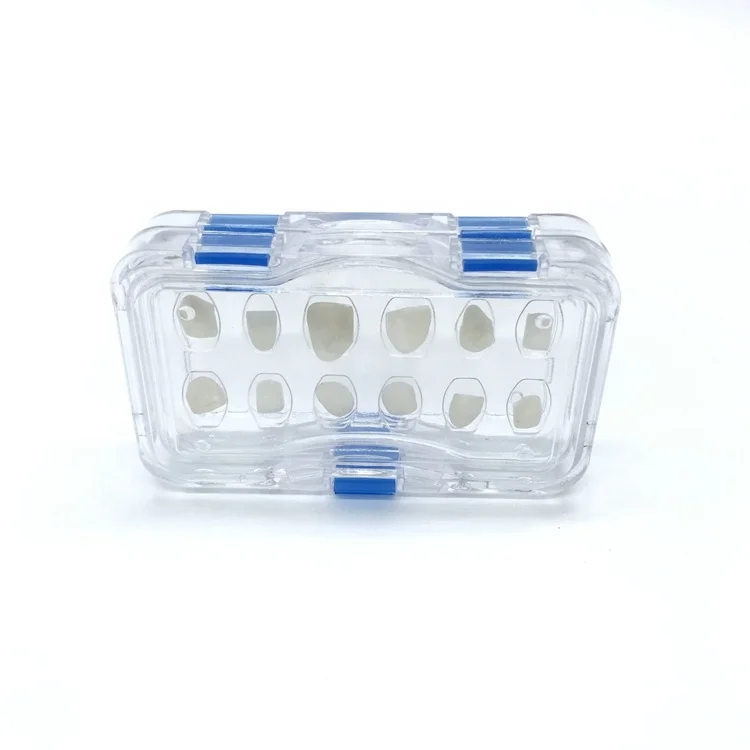 HN-171 10x6x2.2cm 12 Holes Dental Personal Oral Care All-ceramic Veneer Box