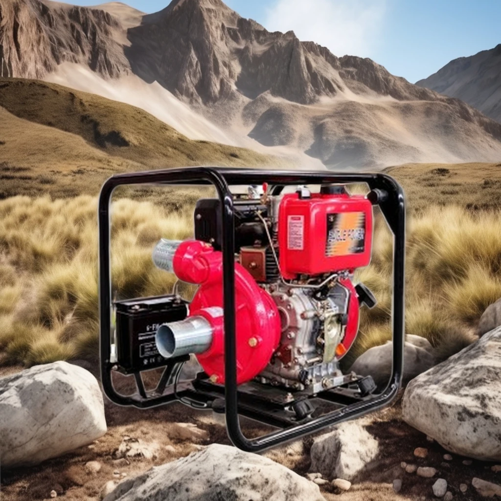 3-дюймовый чугунный дизельный водяной насос с 5 л.с., 15 л.с., морской пожаротушение и распределение воды для добычи и питьевой воды-OEM