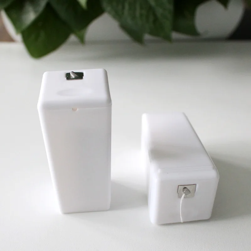 Сменная нить для домашнего использования, 200 м, оптовая продажа, вощеная зубная нить