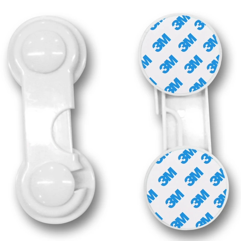 PRODIGY GC001 Rotating baby safety cabinet lock self adhesive double doors drawer lock