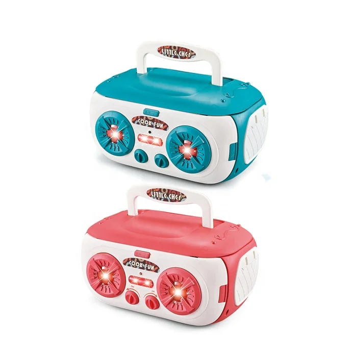 Hot selling Pretend Play Kitchen Toys For Kids Audio Shape With Microphone