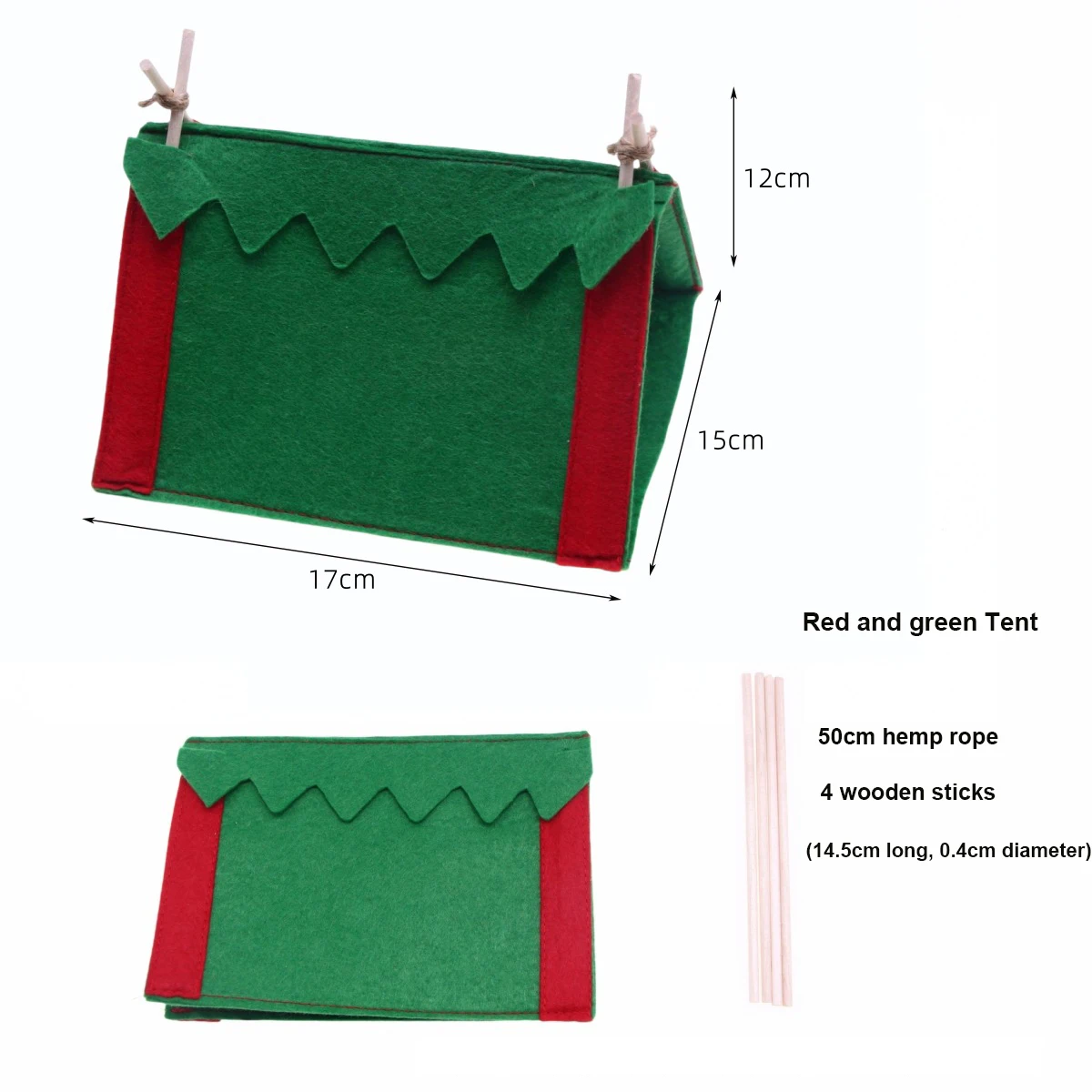 Dollhouse Fun Miniature Mini Camping Tent For Outdoor Picnic Scene Shooting Props