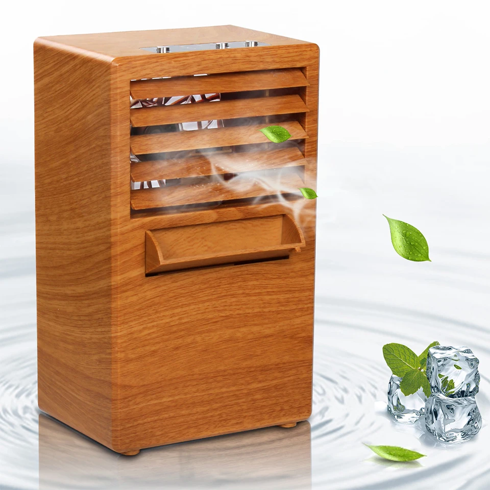 
Тихий Удобный вентилятор кондиционера популярный цветной Настольный охлаждающий воздушный кулер с 3 скоростями 