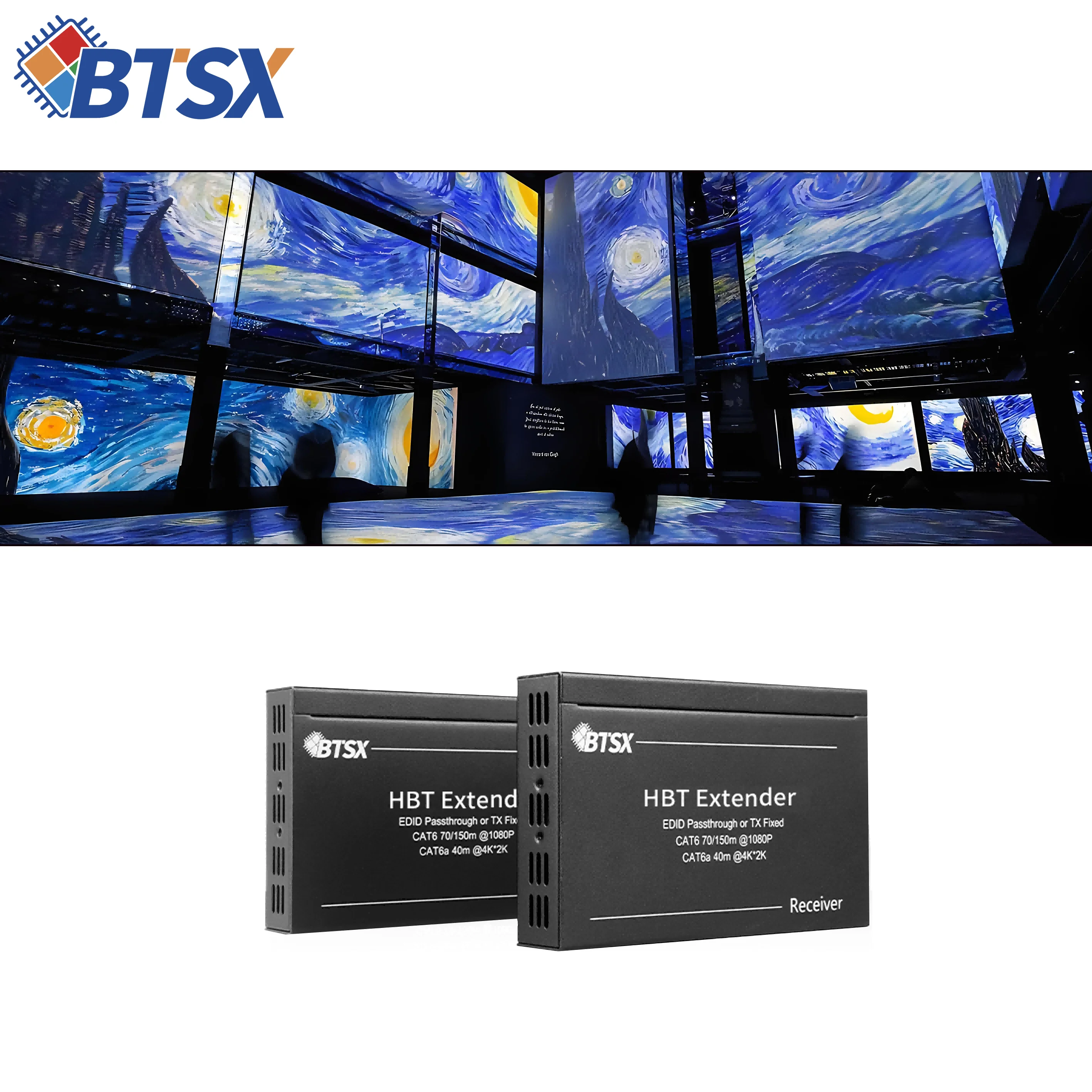 CAT6 RS232 USB-KVM 4k30 2K60 70 м двусторонний ИК-кабель HD-BaseT HDMI сетевой расширитель