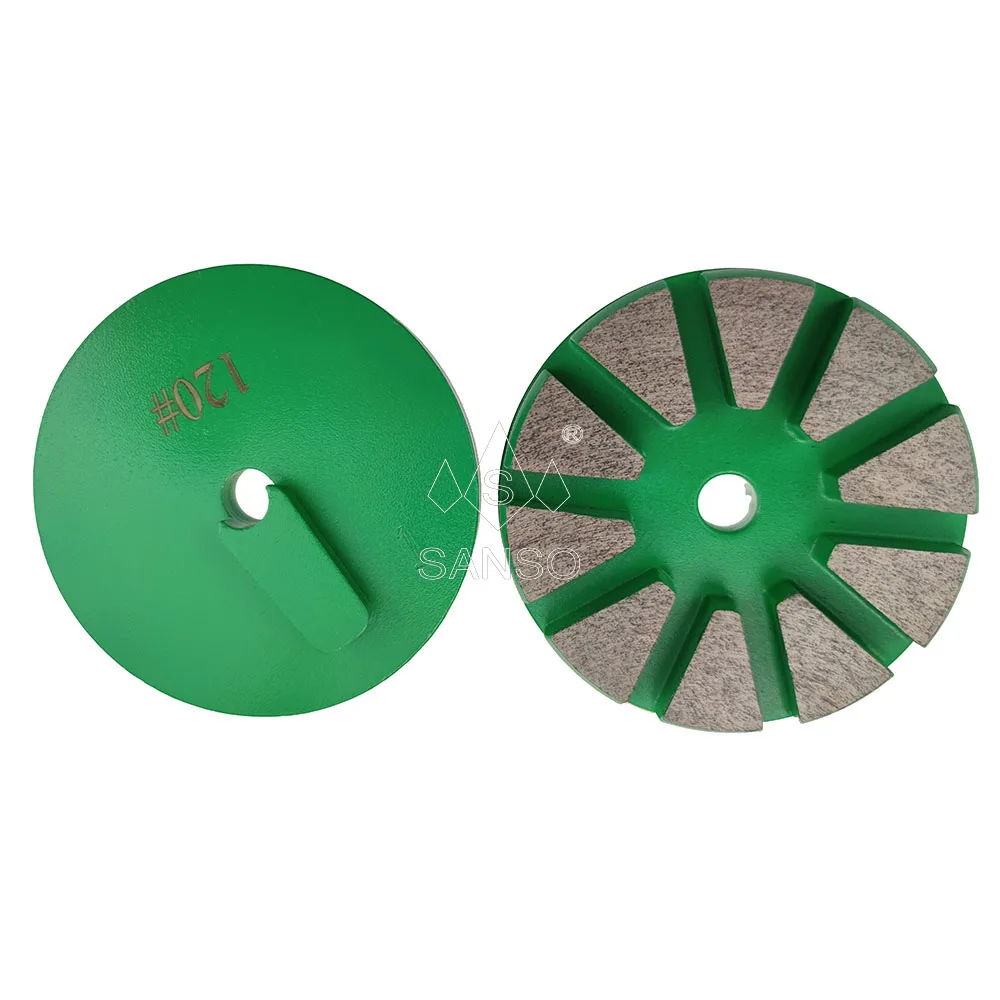 7 Inch Polishing Plate Concrete Floor Diamond Grind Wheel