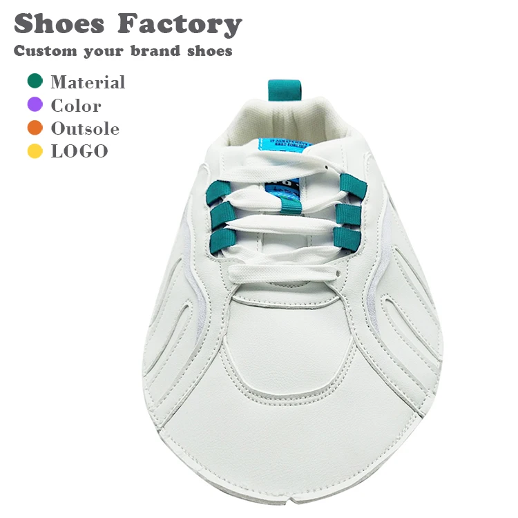 Professional custom shoes-upper high top pu leather for shoe upper