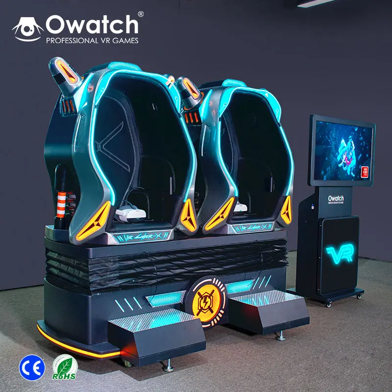 Colorful cabin newest 9d Egg Vr Cinema Owatch 9D Vr Cinema Simulator 9D Egg virtual reality machine