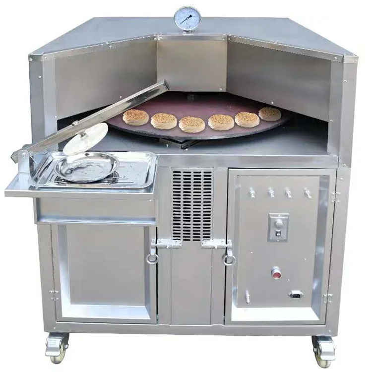Commercial Gas Pita Tortilla Automatic Tunnel Pita Bread Oven Pita Bread Making Machine