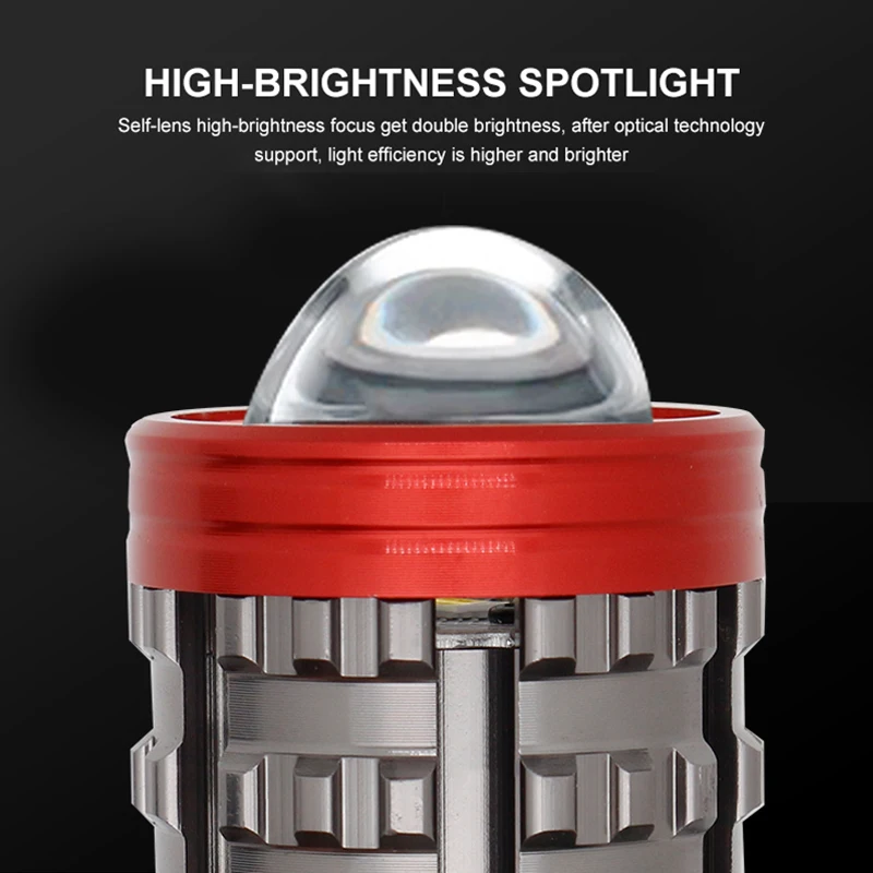 Wholesale Super Bright Motorcycle Headlight H4 BA20D led low/high beam angel eye devil eye light for atv motorcycle