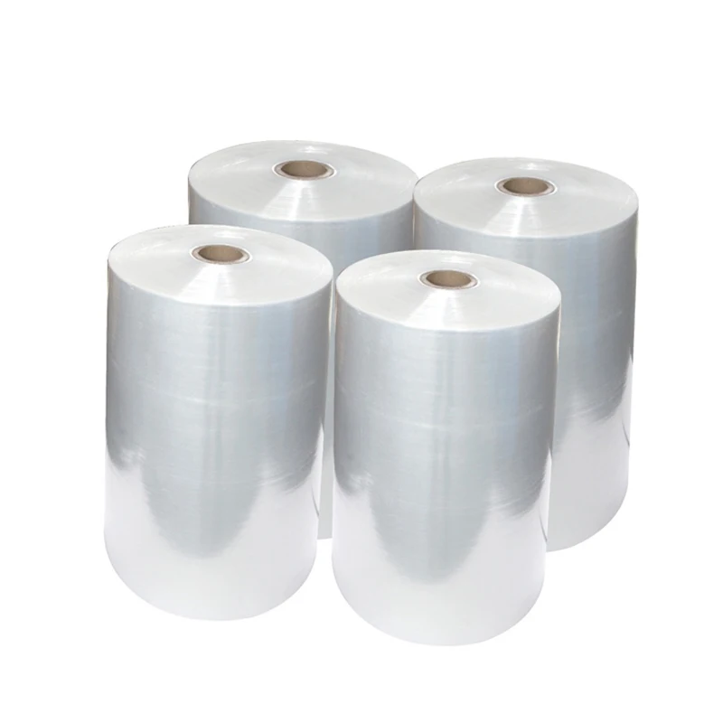 Hood mini jumbo roll pallet wrapping stretch wra