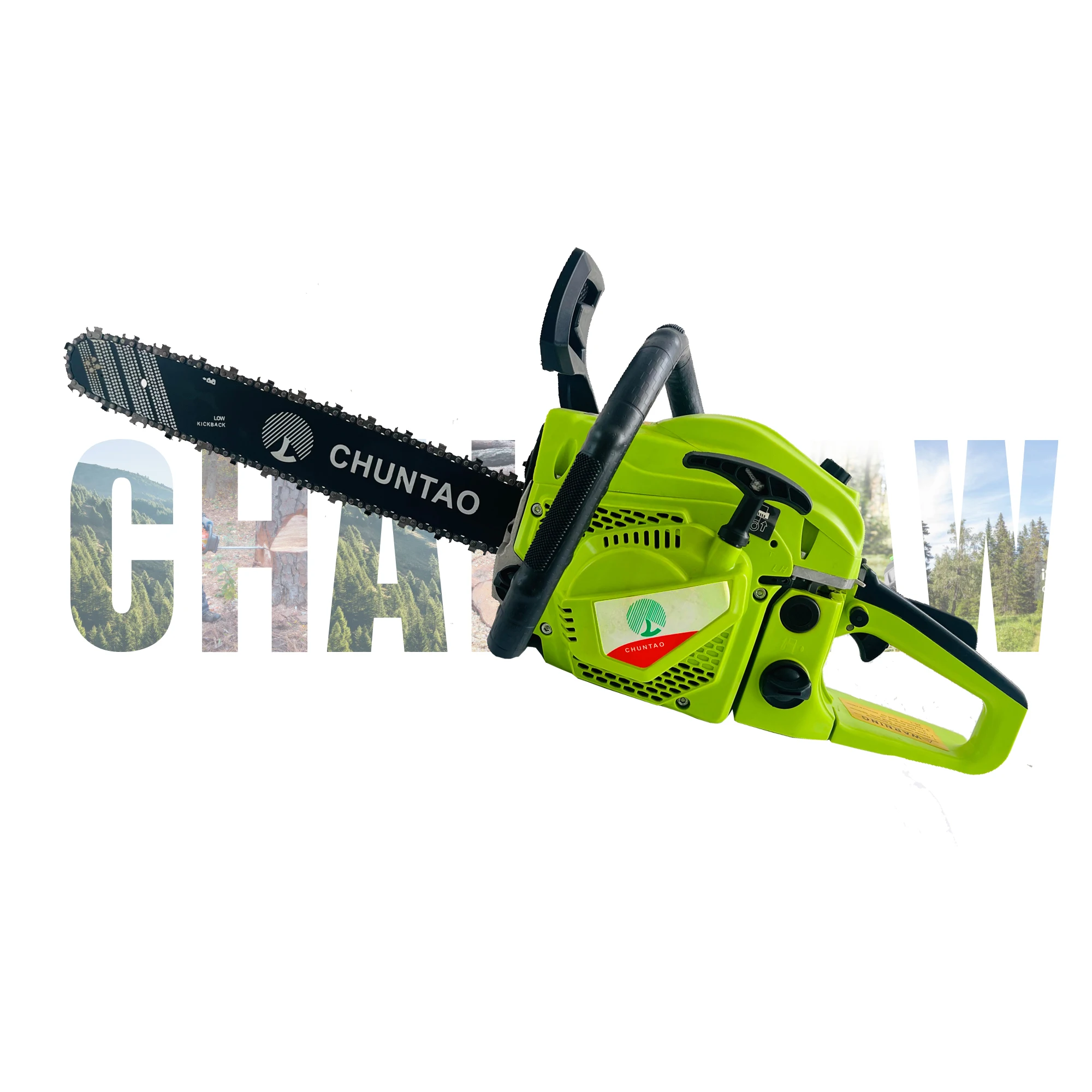 New Japanese Chainsaw Logging Saw Gasoline Saw 2-Stroke Powerful Chainsaw Household Favourite