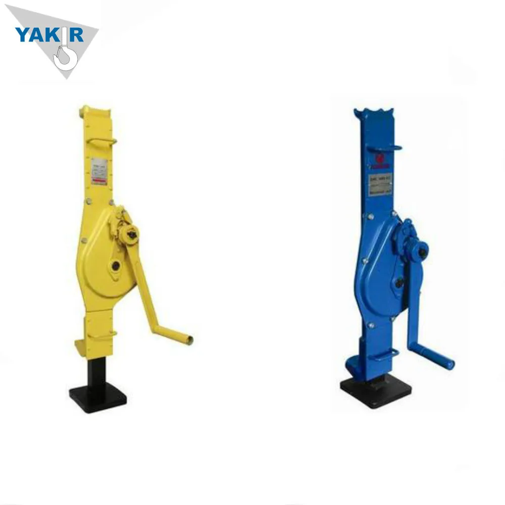 16T China supply Hand Manual Mechanical Jack Lifting Jack Steel Ratchet Toe Jack