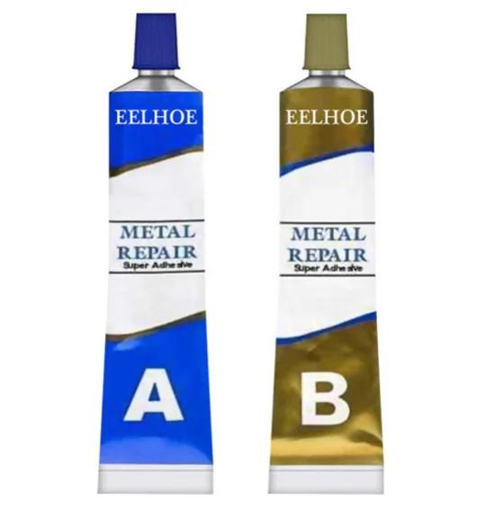 50G Ab Metal Repair Gel Strong Adhesive Gel Heat Resistance Cold Weld Epoxy Coating Ab Glue For Sticker