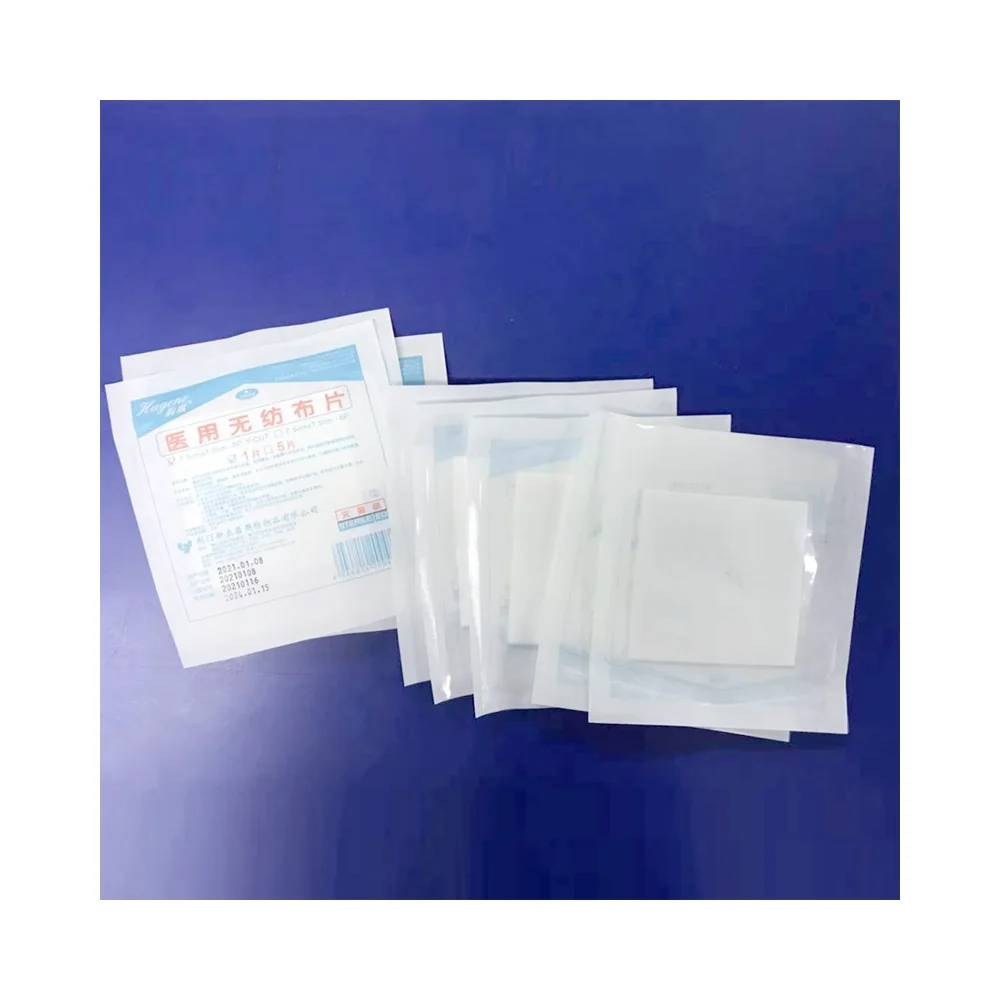 Medical Nonwoven Fabric Non-woven Swab Sterile Medical Swab Non Woven Swab Gauze Sponge