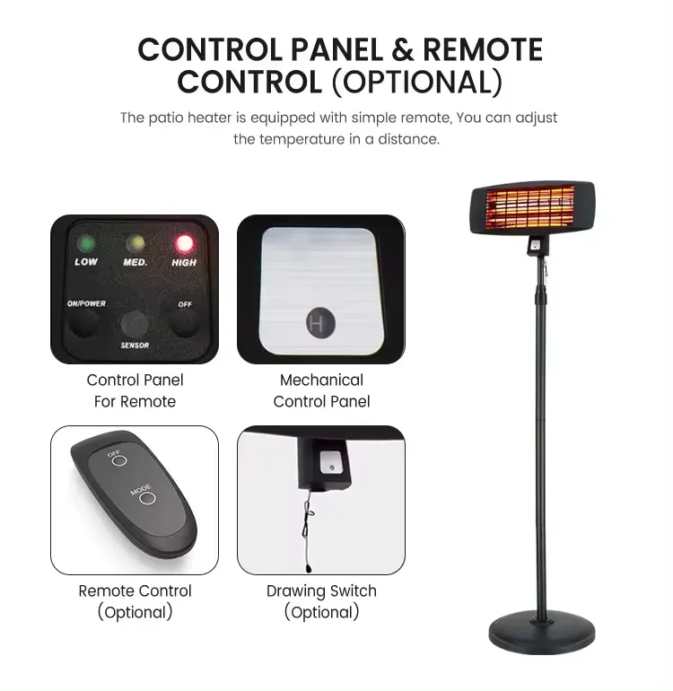 Wholesale Portable Wall Mounted Heater Electric Infrared Panel Indoor Room Heater