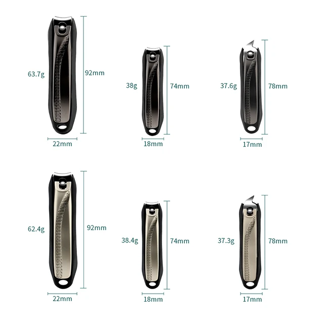 New anti-splash nail clipper 3cr13 stainless steel nail clipper nail art tool