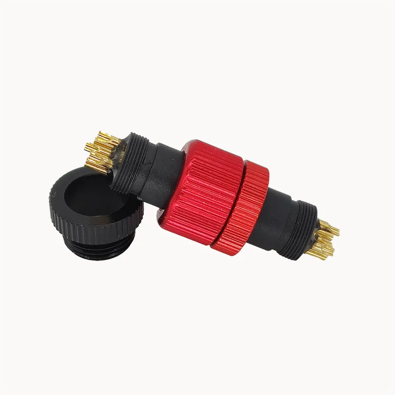High Quality Wholesale Price IP68 Waterproof Colorful  Circular  Female Male 2-17 Pin Connector