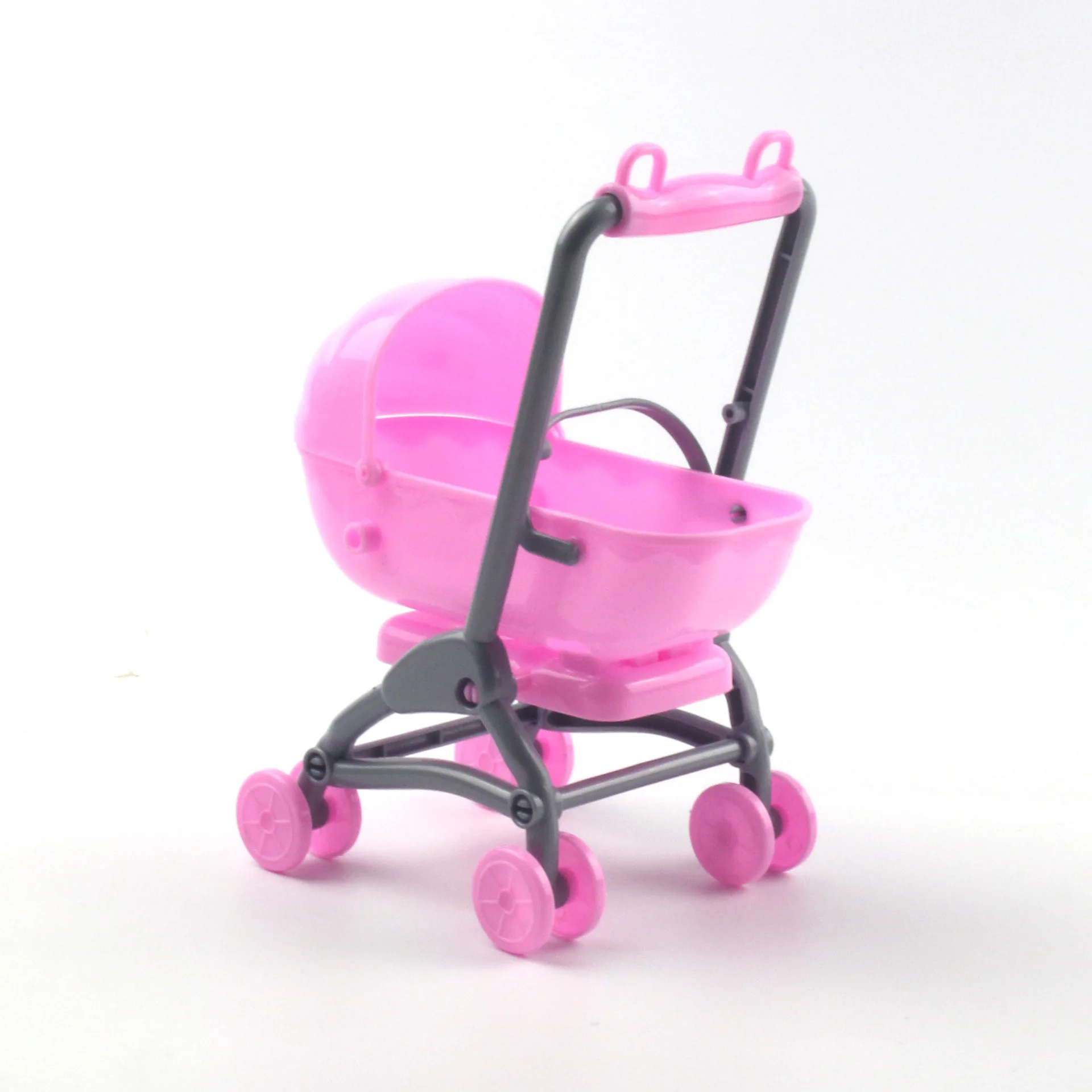 Simulation Baby Stroller Doll 2 With A Stroller Fat Boy Child Play House Bb Car Small Ornaments Toy Accessories