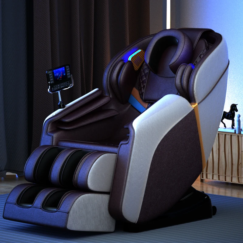 Professional Electric Heat And Foot Body Massager Remote Control Music Best Zero Gravity Massage Bed Chair