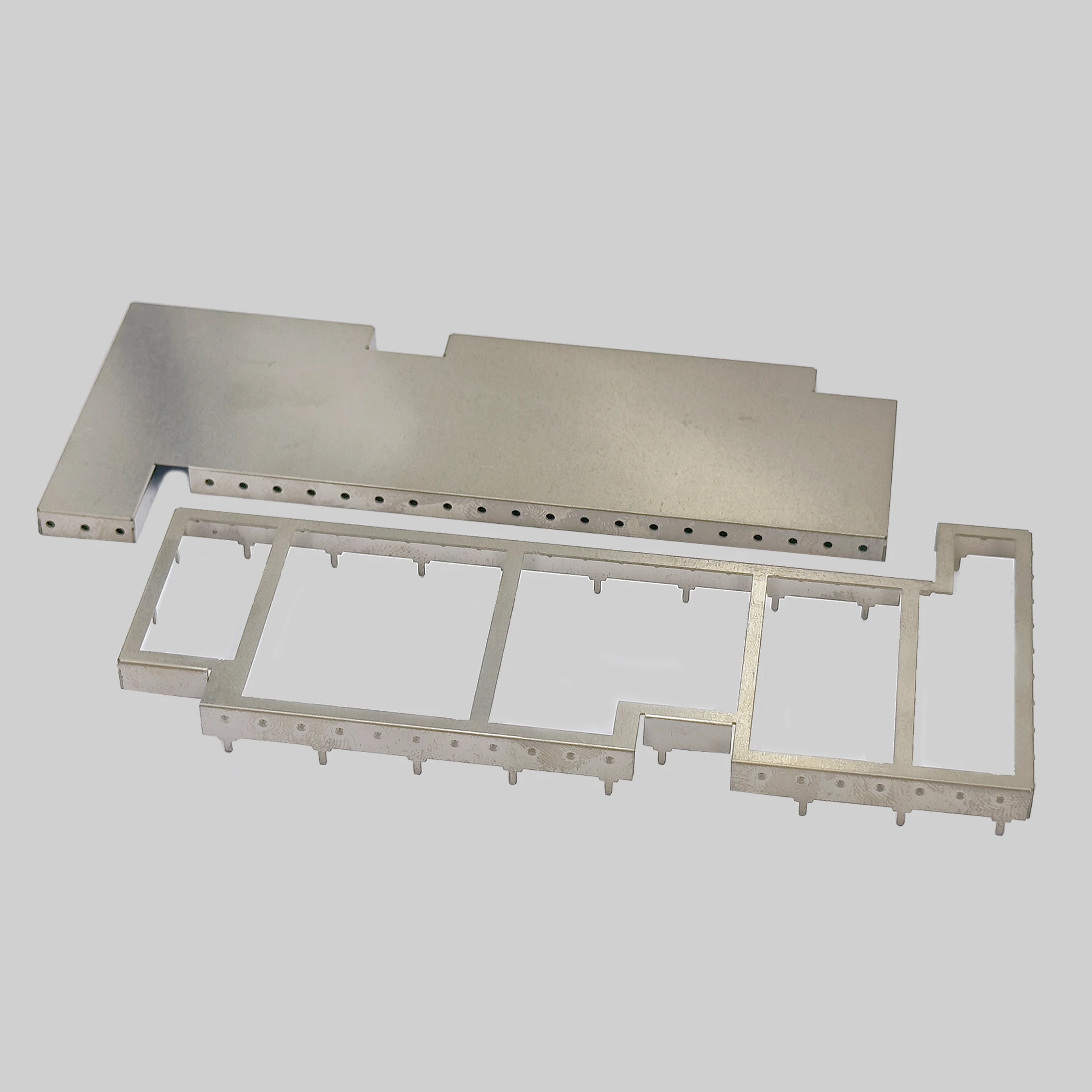 BOSI SMT SMD Tinplate Copper Nickel RFI/EMI/RF Metal Shield Can/Cover/Lide/Fence/Room/Screen/Frame/Box for Printed Circuit Board
