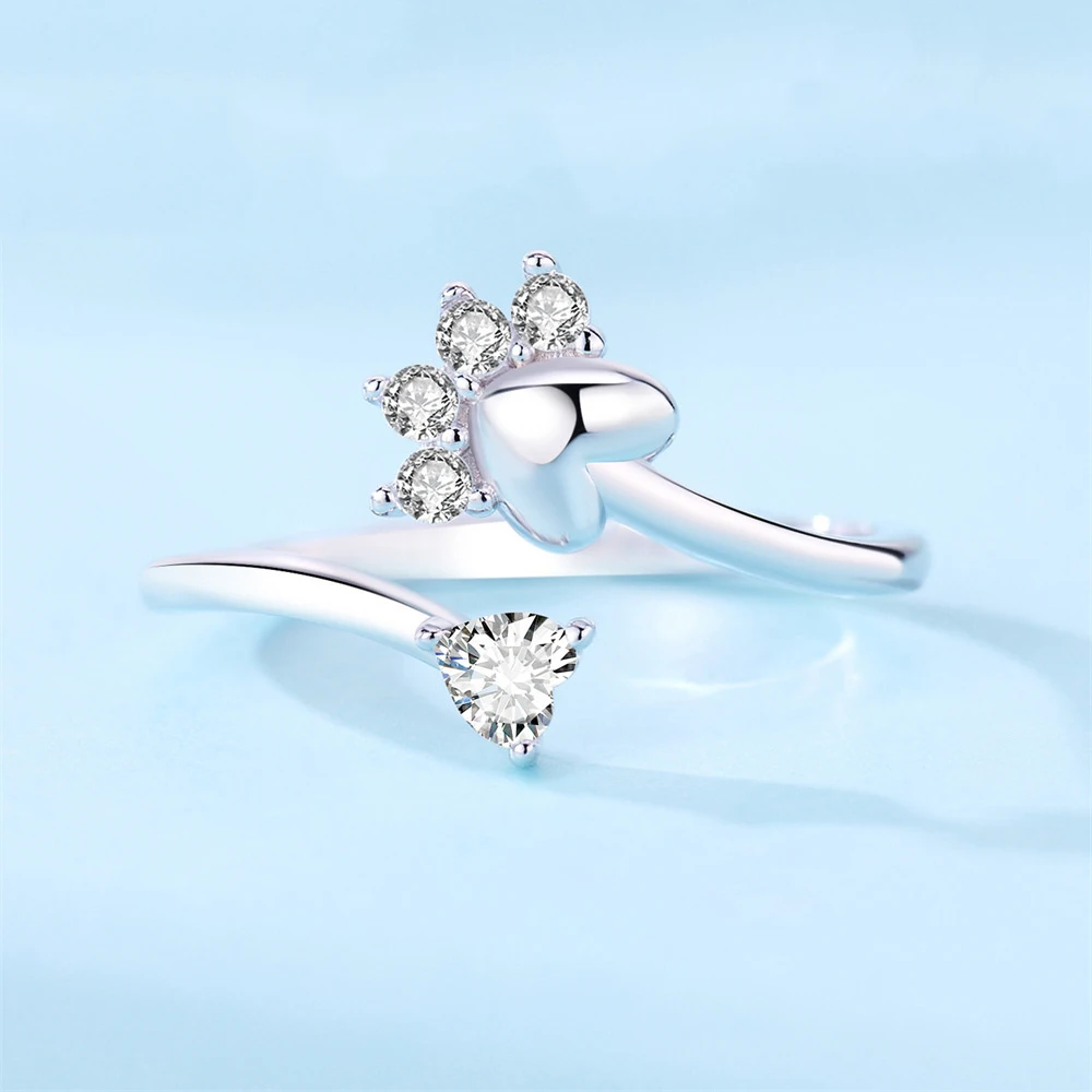 14k Gold Plated Tow Color Flower Bee Adjustable Ring 925 Sterling Silver Star Starfish Flower Rose Love Mom Ring Various Ring