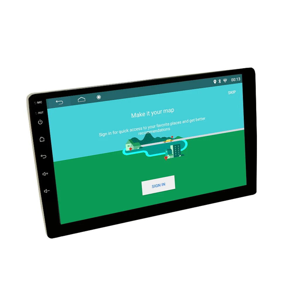 HT-8003 9 дюймов Универсальный Автомобильный плеер Wi-Fi GPS навигация Android 10 0 автомобильный