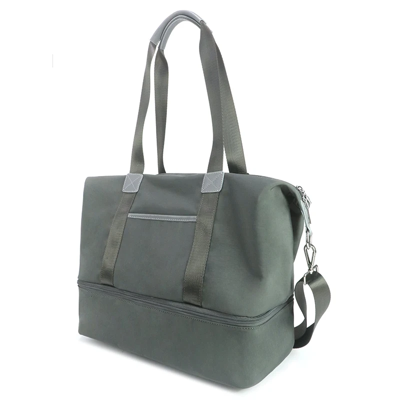 Custom Travel Portable Crossbody Duffle travel durable Dry Wet Separated Gym Bag Sport Gym Duff Bag