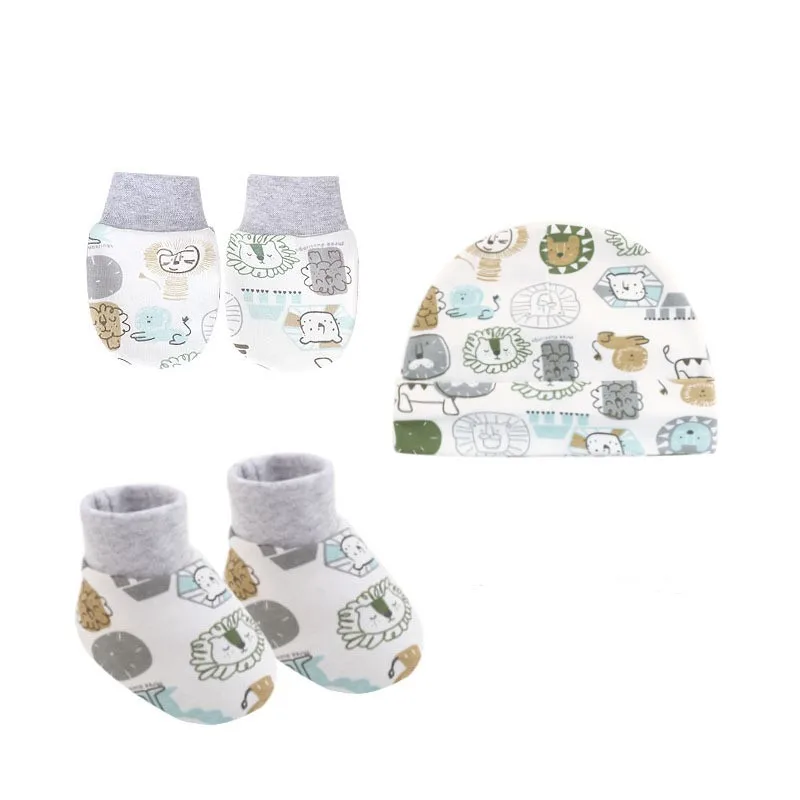 Baby Mittens and Booties Newborn Baby Hat And Gloves Set Newborn Mittens